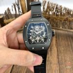 Swiss Quality Copy Richard Mille RM17-01 Black Ceramic Watches